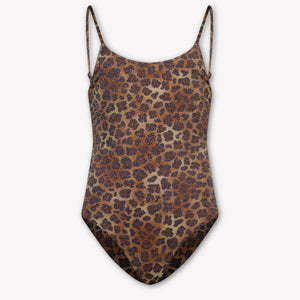 MC2 Saint Barth Kids Girls Swimwear In Panther