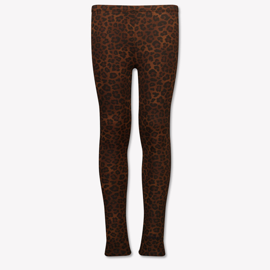MC2 Saint Barth Kids Girls Leggings In Panther
