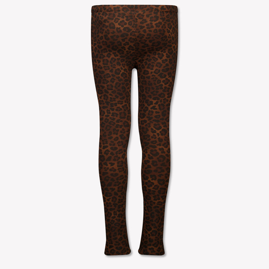 MC2 Saint Barth Kids Girls Leggings In Panther