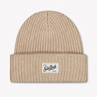 MC2 Saint Barth Kids Girls Hat In Beige