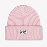 MC2 Saint Barth Kids Girls Hat In Light Pink