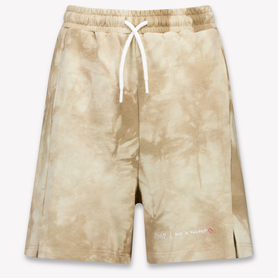MSGM Boys Short in Beige