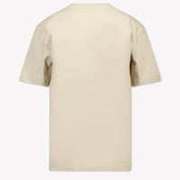MSGM Kinder Jongens T-Shirt In Beige