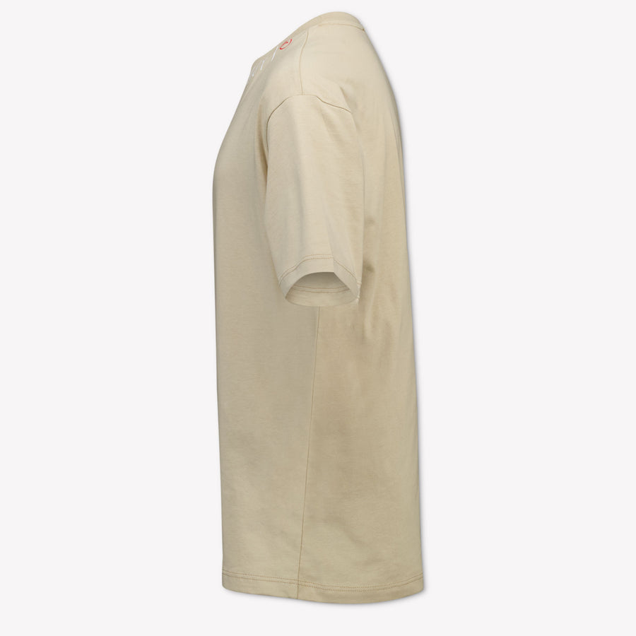 MSGM Kinder Jongens T-Shirt In Beige