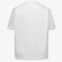 MSGM Kids Boys T-Shirt In White