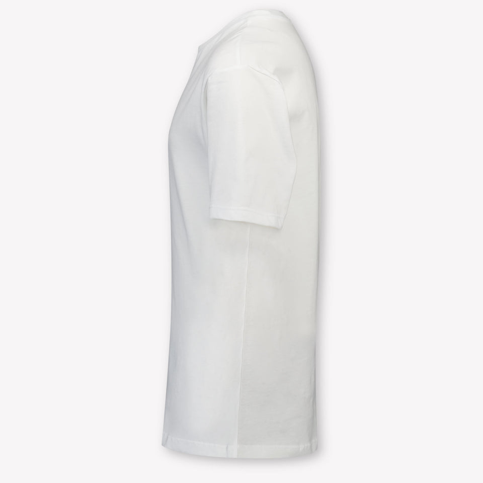 MSGM Kids Boys T-Shirt In White