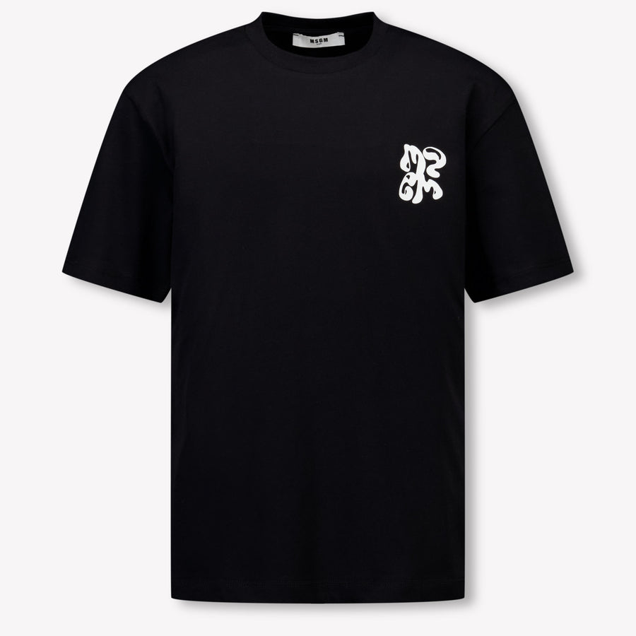 MSGM Boys T-Shirt in Black