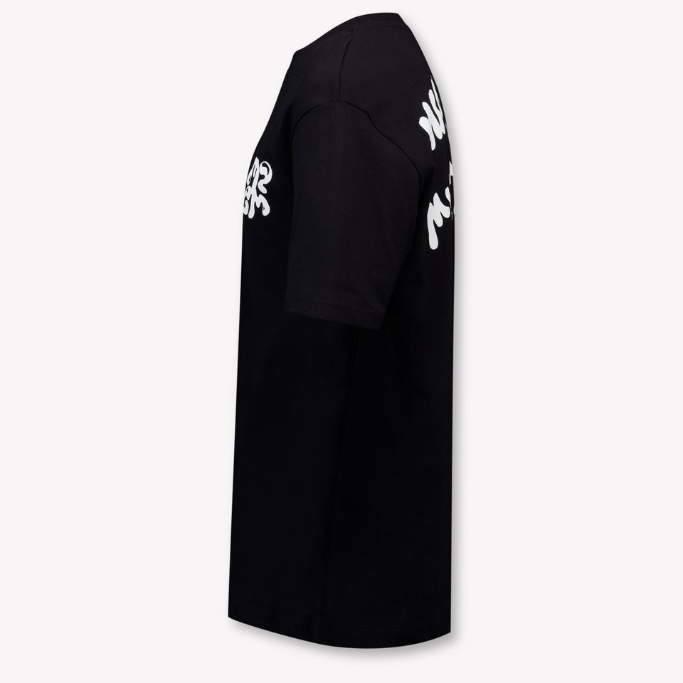 MSGM Kinder Jongens T-Shirt In Zwart