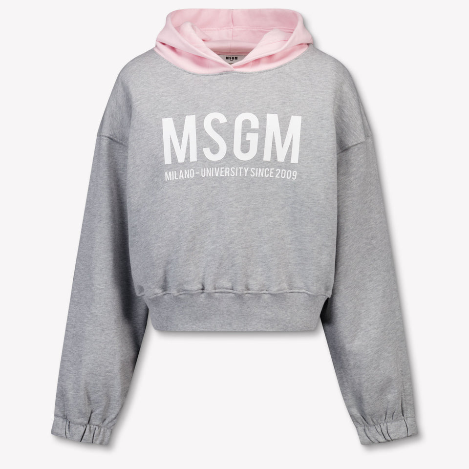 MSGM Kinder Meisjes Trui In Grijs