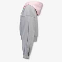 MSGM Kids Girls Sweater In Gray