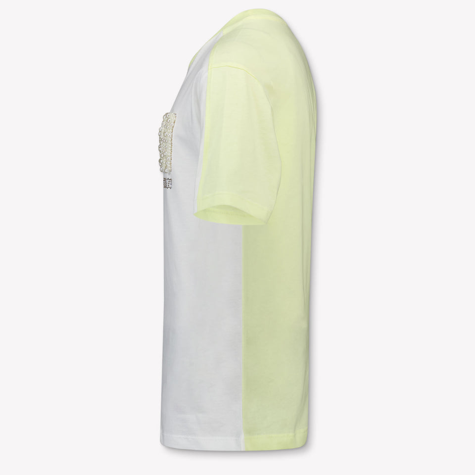MSGM Kinder Meisjes T-Shirt In Wit
