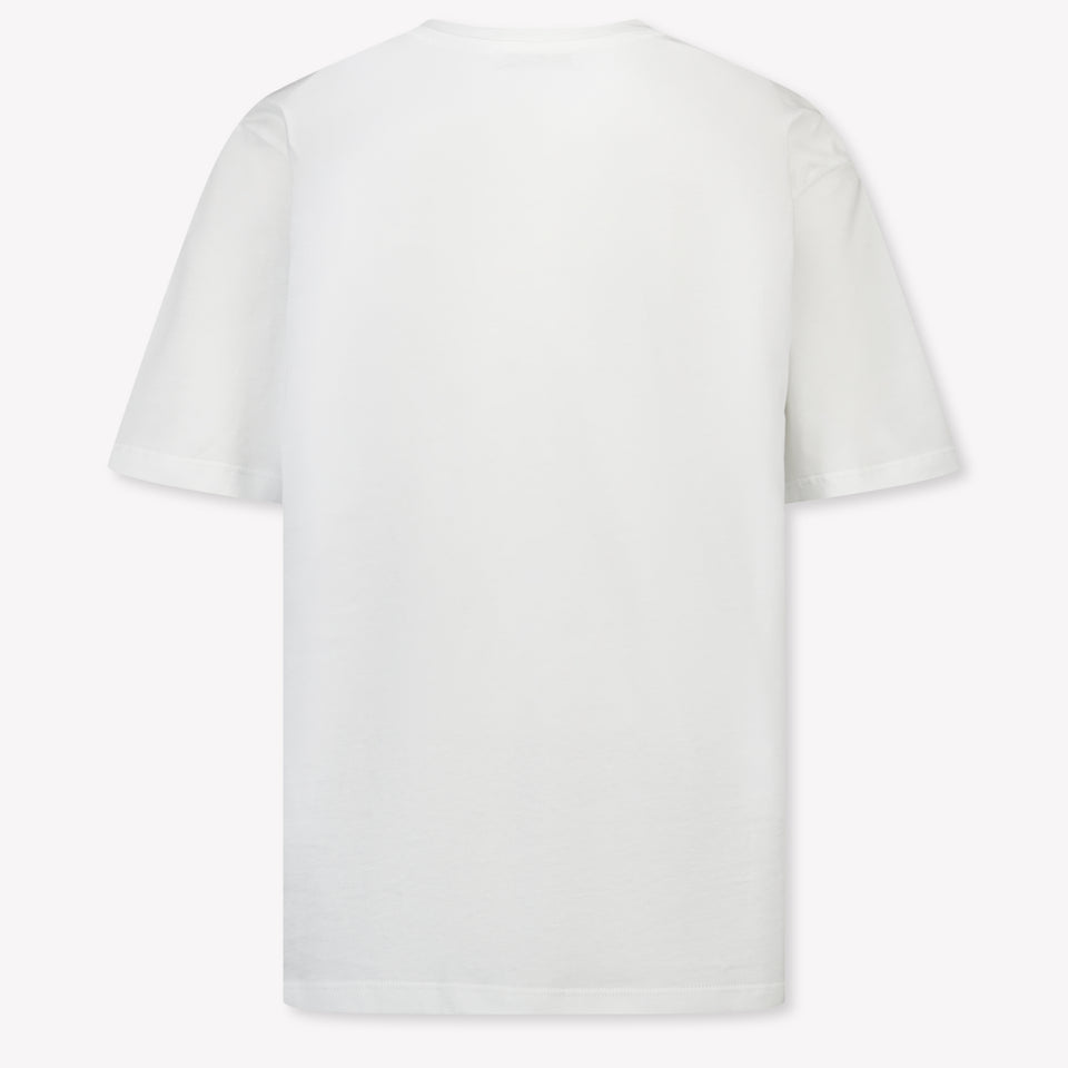 MSGM Kids Girls T-Shirt In White