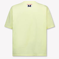 MSGM Kids Unisex T-Shirt In Yellow
