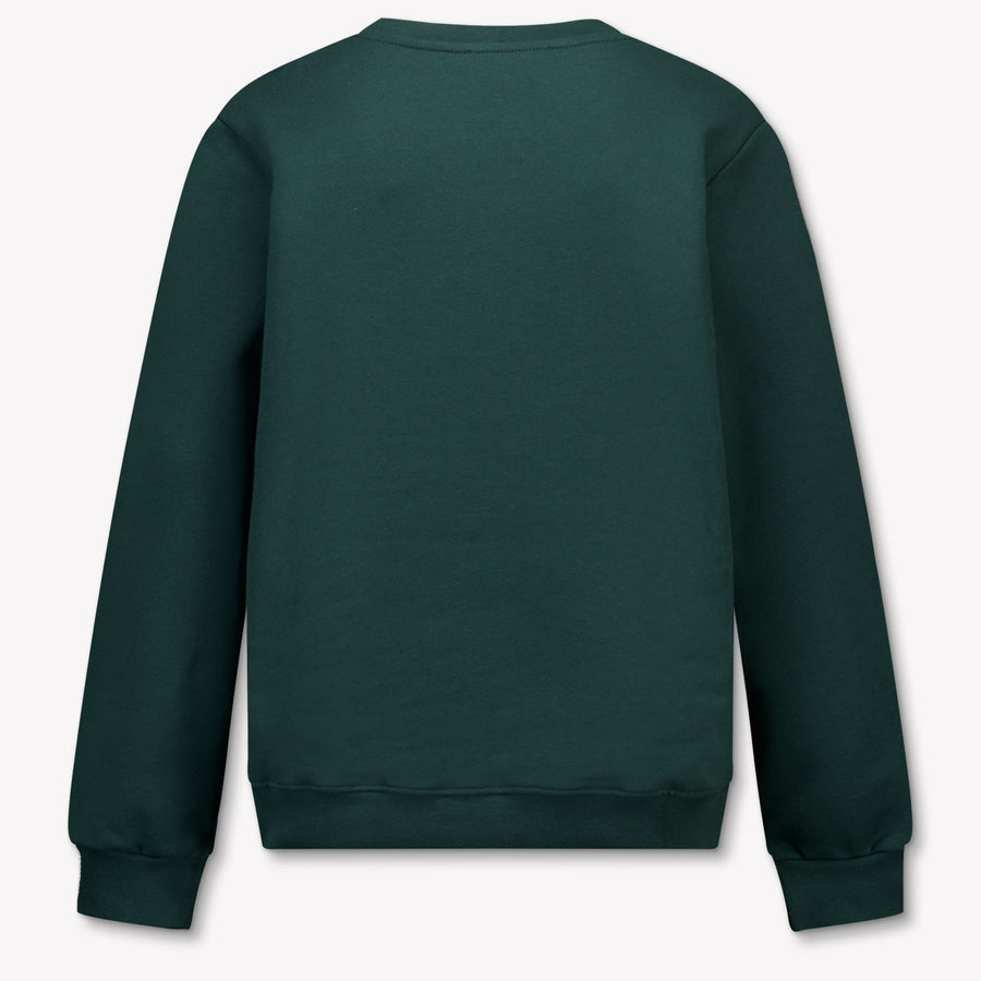 MSGM Kinder Jongens Trui In Donker Groen