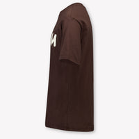 MSGM Kids Boys T-Shirt In Brown