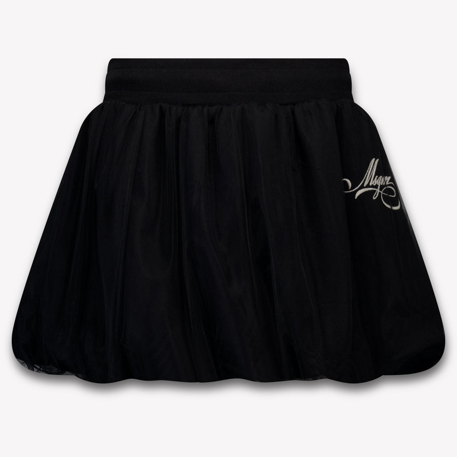 MSGM Kids Girls Skirt In Black