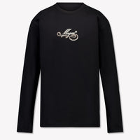 MSGM Kinder Meisjes T-Shirt In Zwart