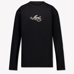 MSGM Kinder Meisjes T-Shirt In Zwart
