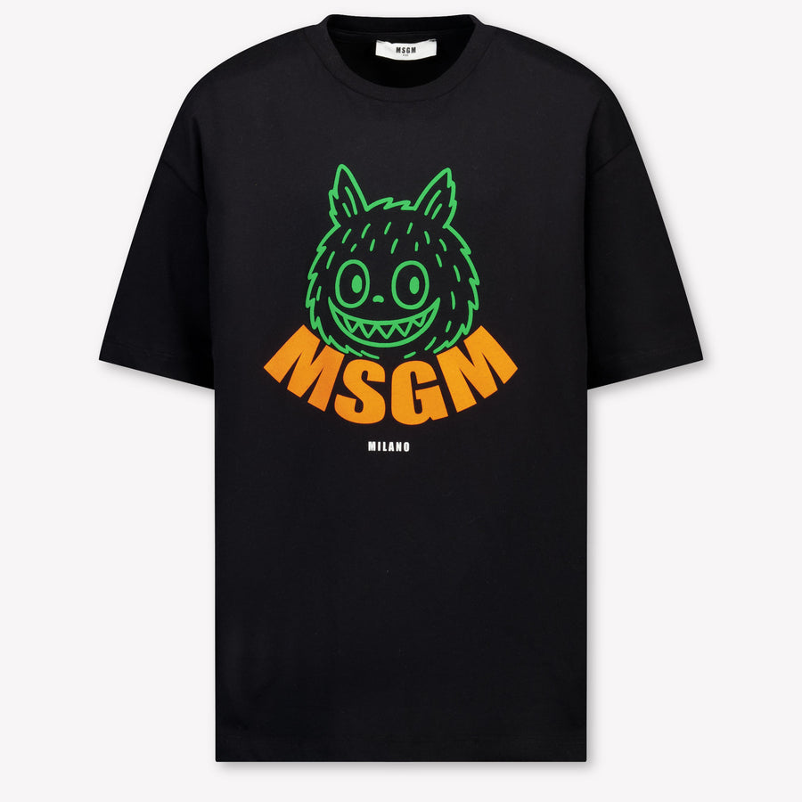 MSGM Boys T-Shirt in Black