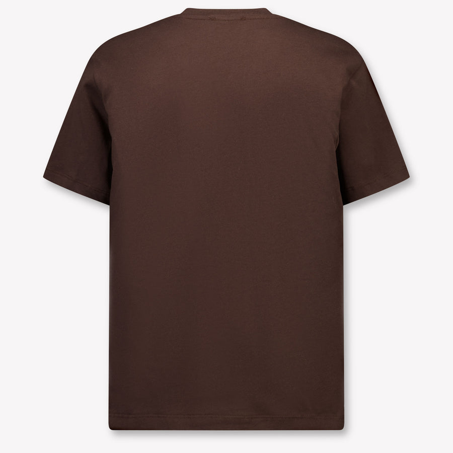 MSGM Kids Girls T-Shirt In Brown