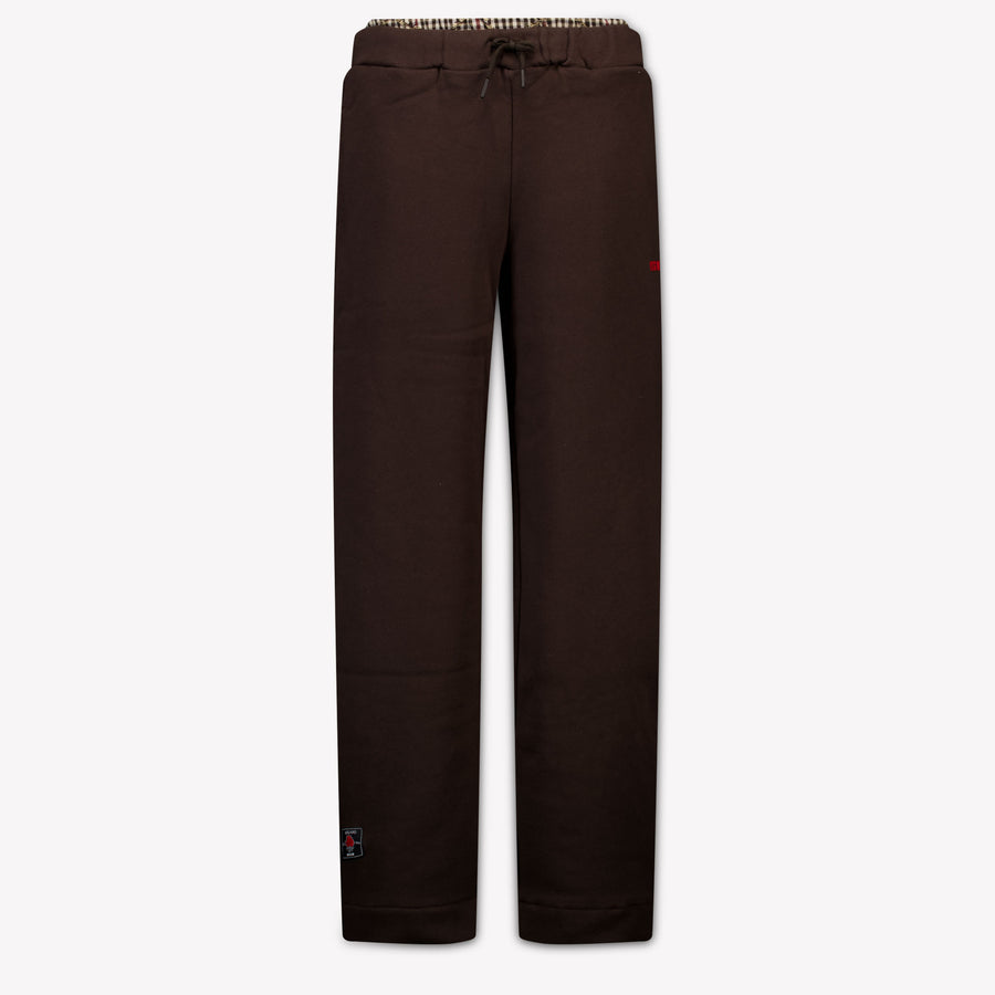 MSGM Kids Girls Pants In Brown