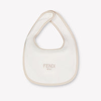 Fendi Baby Unisex Playsuit In Beige