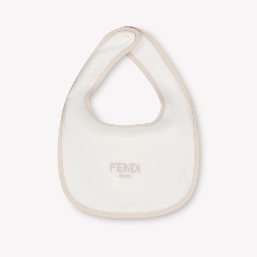 Fendi Baby Unisex Playsuit In Beige