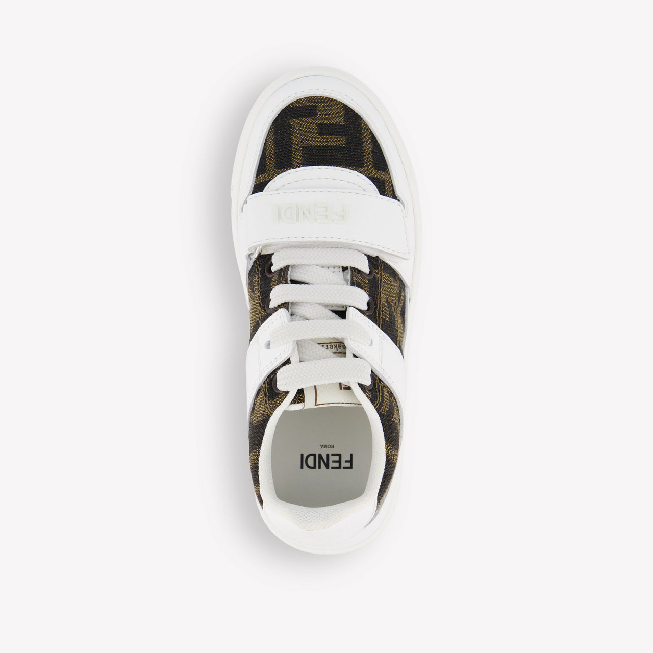 Fendi Unisex Sneakers In White