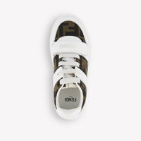 Fendi Unisex Sneakers In White