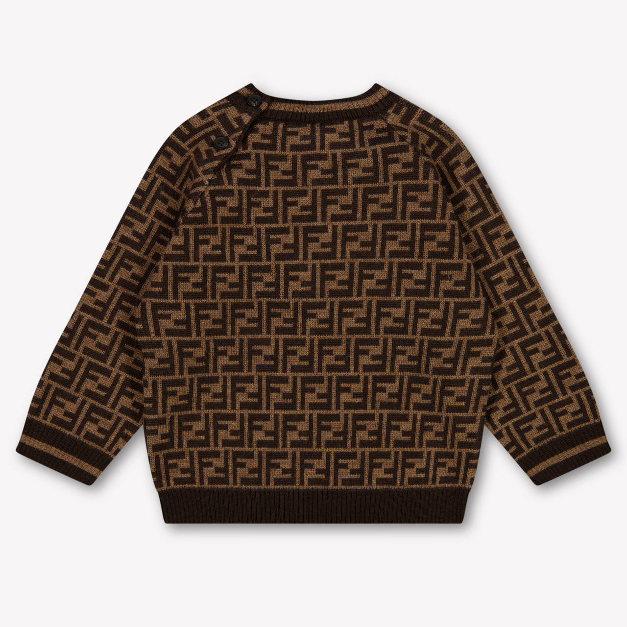 Fendi Baby Unisex Sweater In Brown