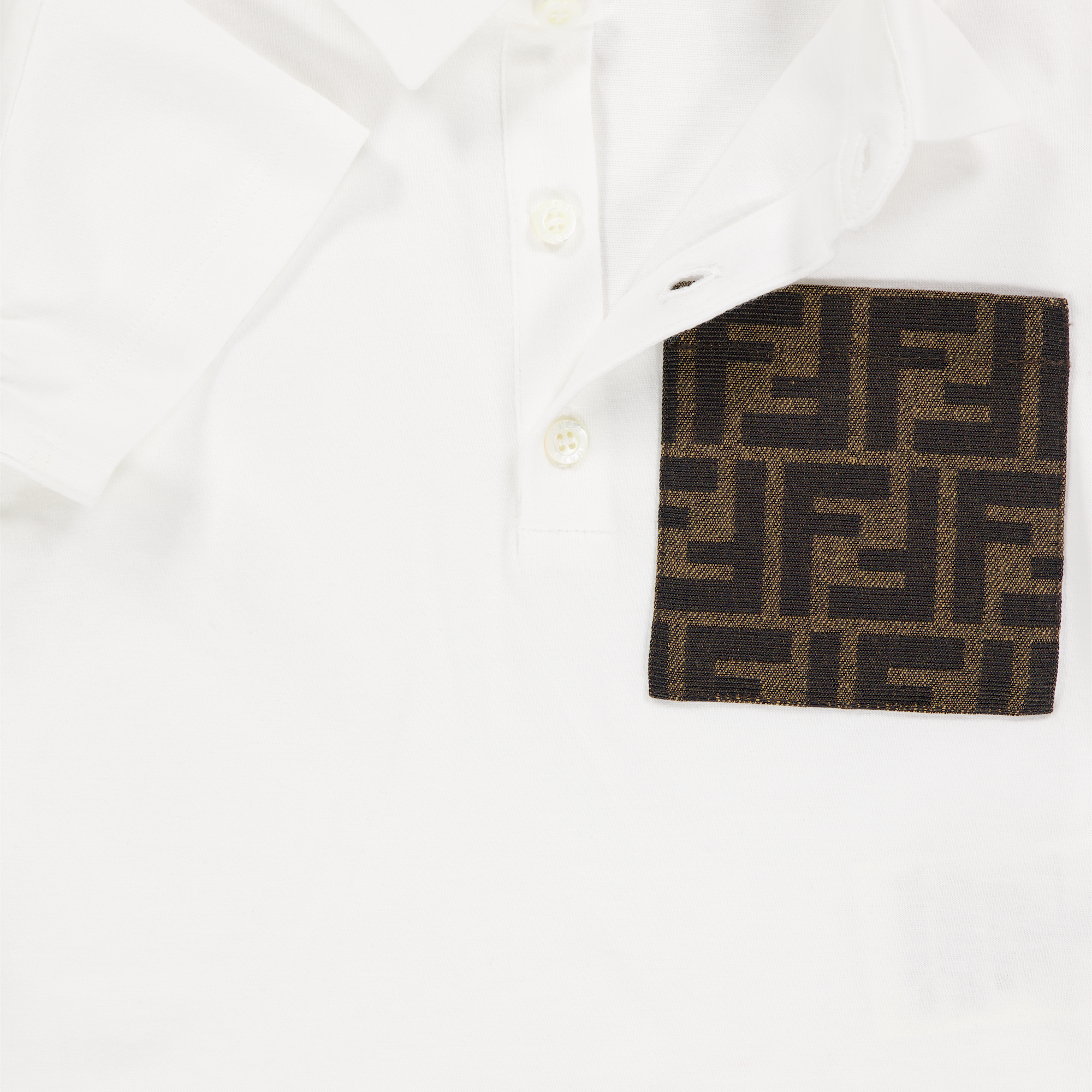 Fendi Baby Boys Polo In White