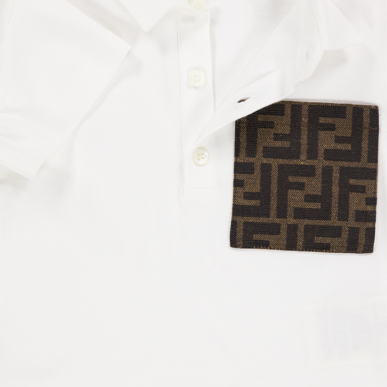Fendi Baby Boys Polo In White