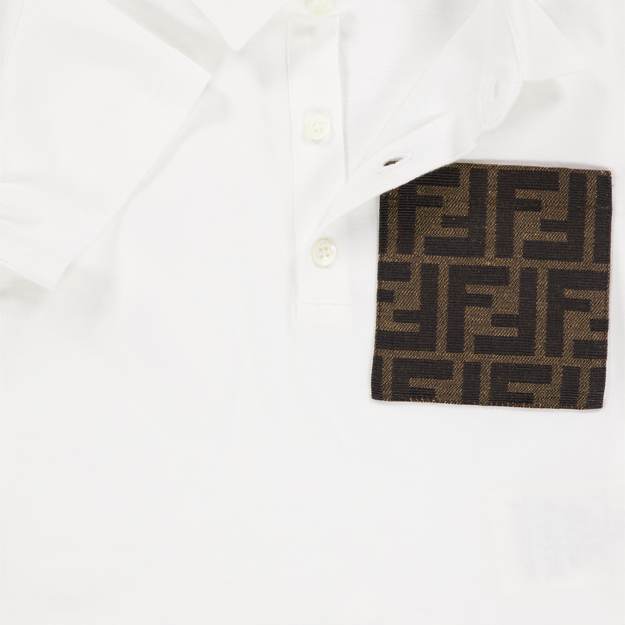 Fendi Baby Boys Polo In White