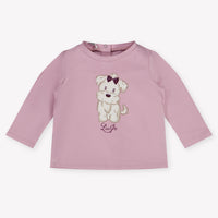 Liu Jo Baby Meisjes T-Shirt In Licht Roze