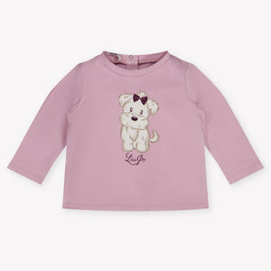 Liu Jo Baby Meisjes T-Shirt In Licht Roze