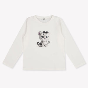 Liu Jo Kinder Meisjes T-Shirt In Wit