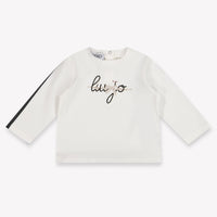 Liu Jo Baby Girls T-Shirt In OffWhite