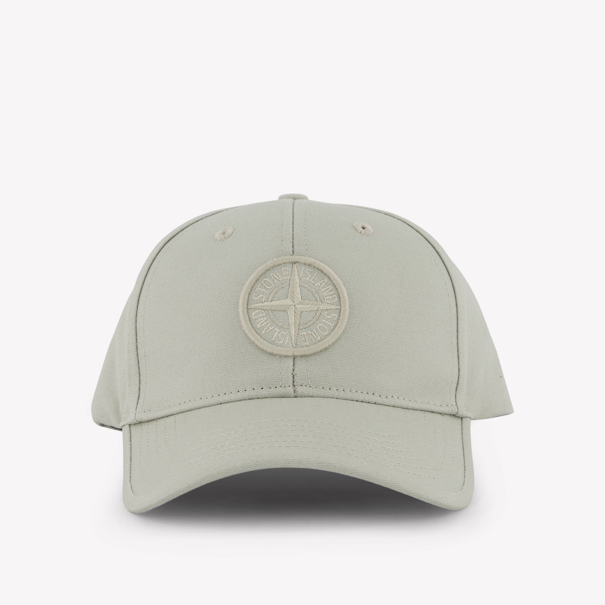 Stone Island Kids Boys Cap In Light Gray