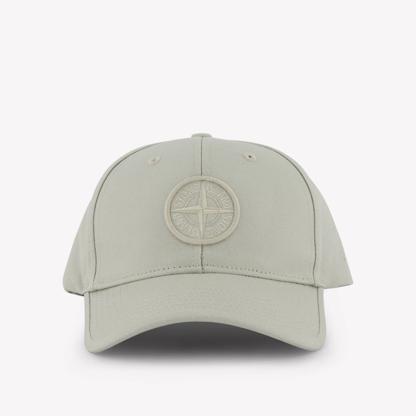 Stone Island Kids Boys Cap In Light Gray