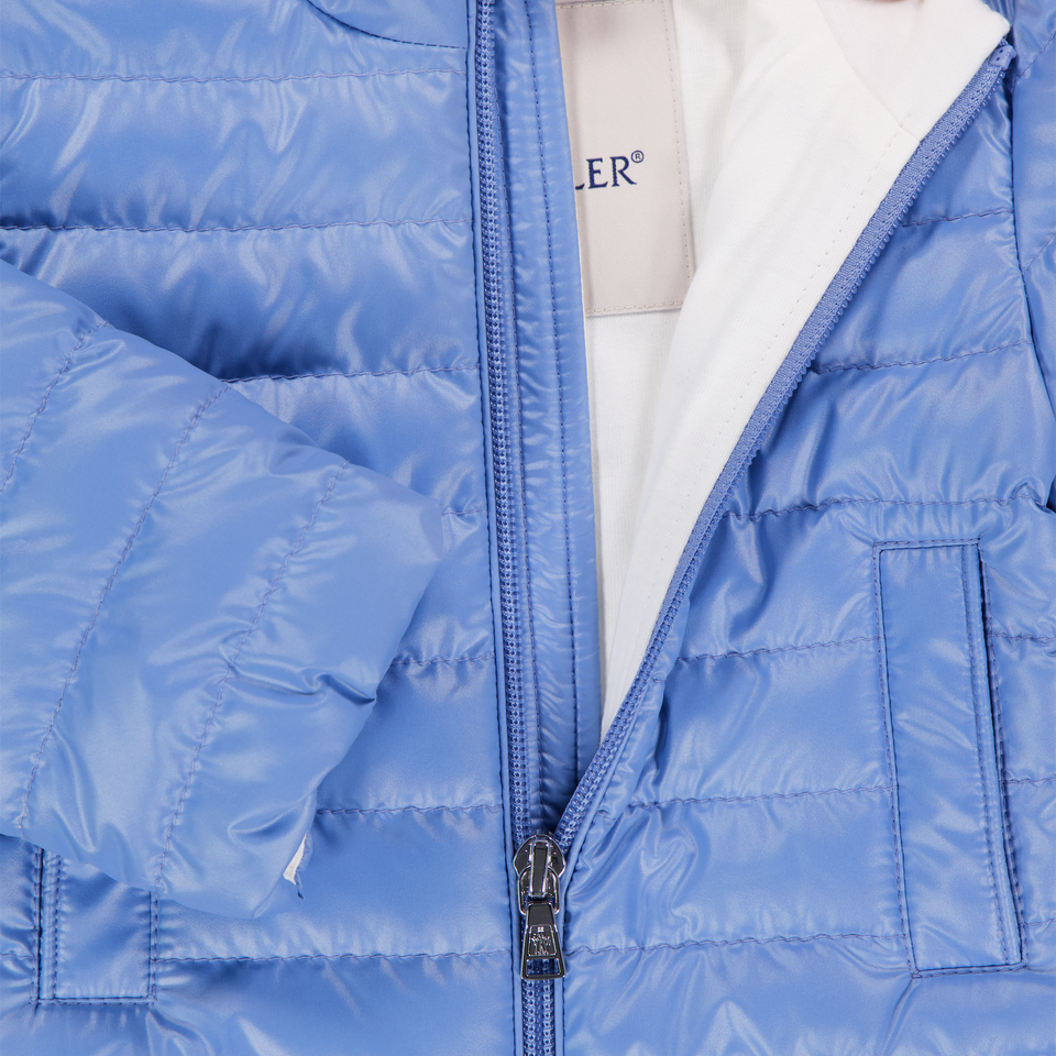 Moncler Kerem Baby Jongens Tussenjas In Licht Blauw