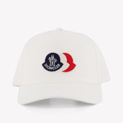 Moncler Kids Boys Cap In White