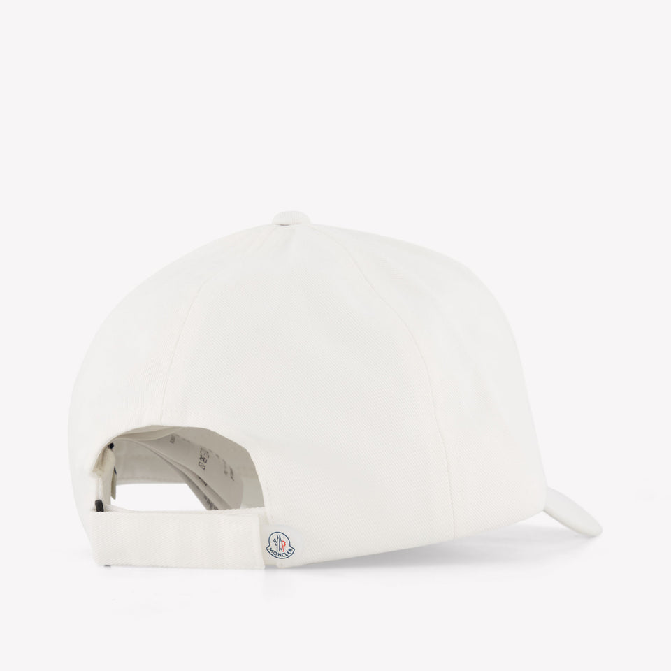 Moncler Kids Boys Cap In White
