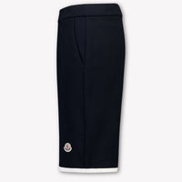 Moncler Kids Boys Shorts In Navy