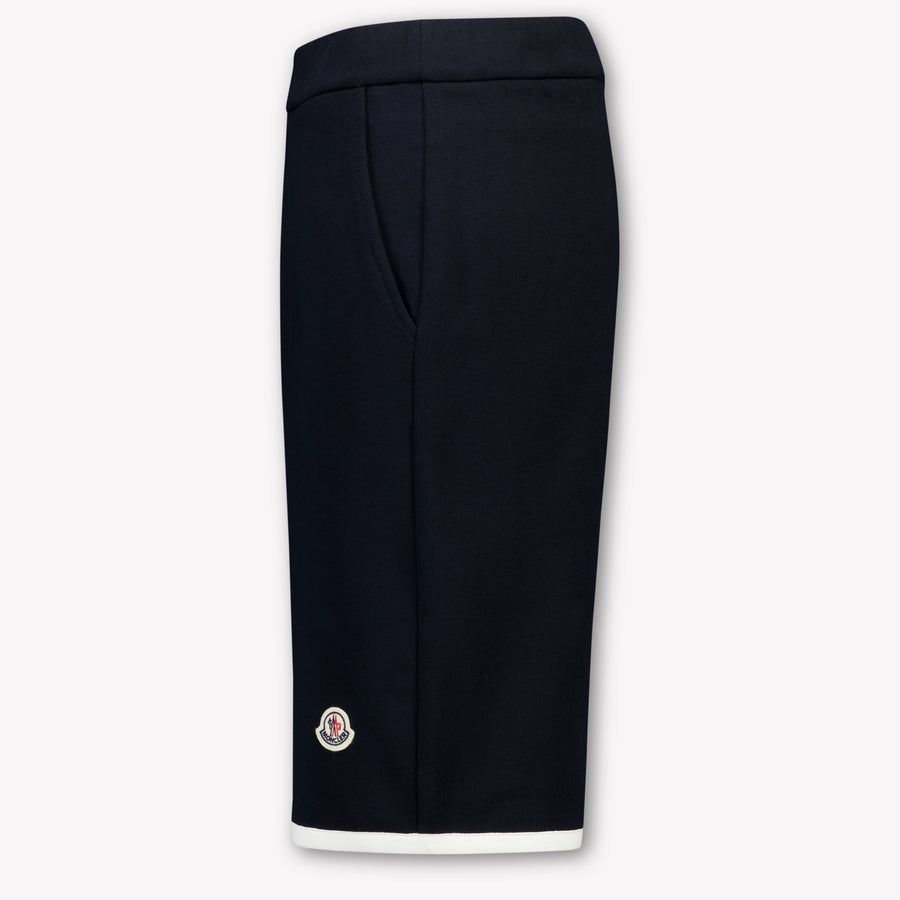 Moncler Kids Boys Shorts In Navy