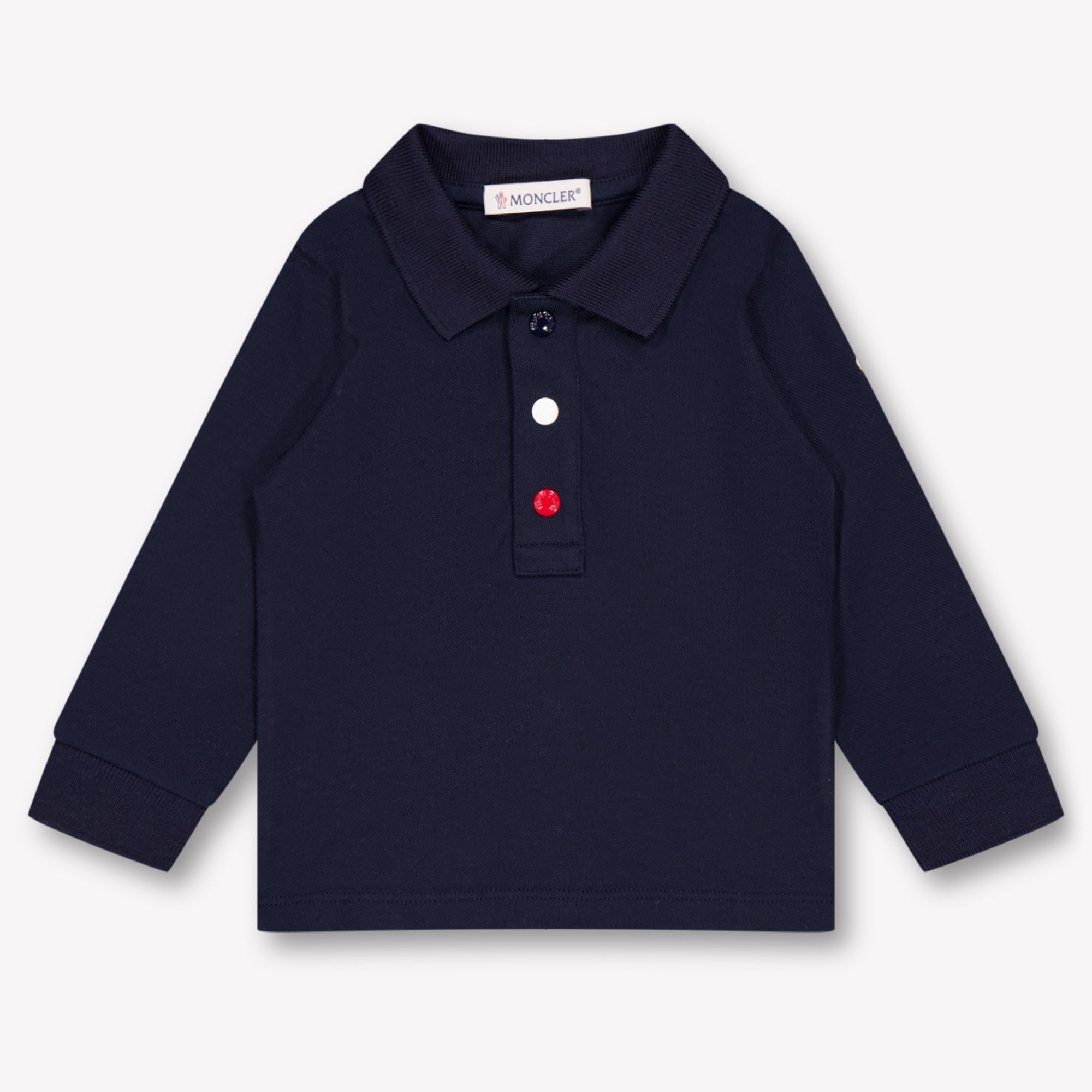 Moncler Baby Jongens Polo In Navy