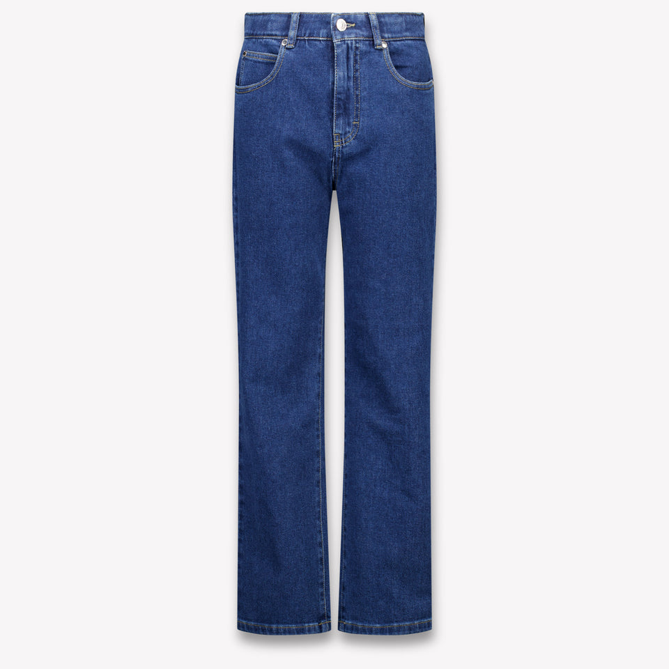 Moncler Kinder Jongens Jeans In Blauw