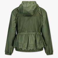 Moncler Manolya Kids Girls Summer jacket In Army