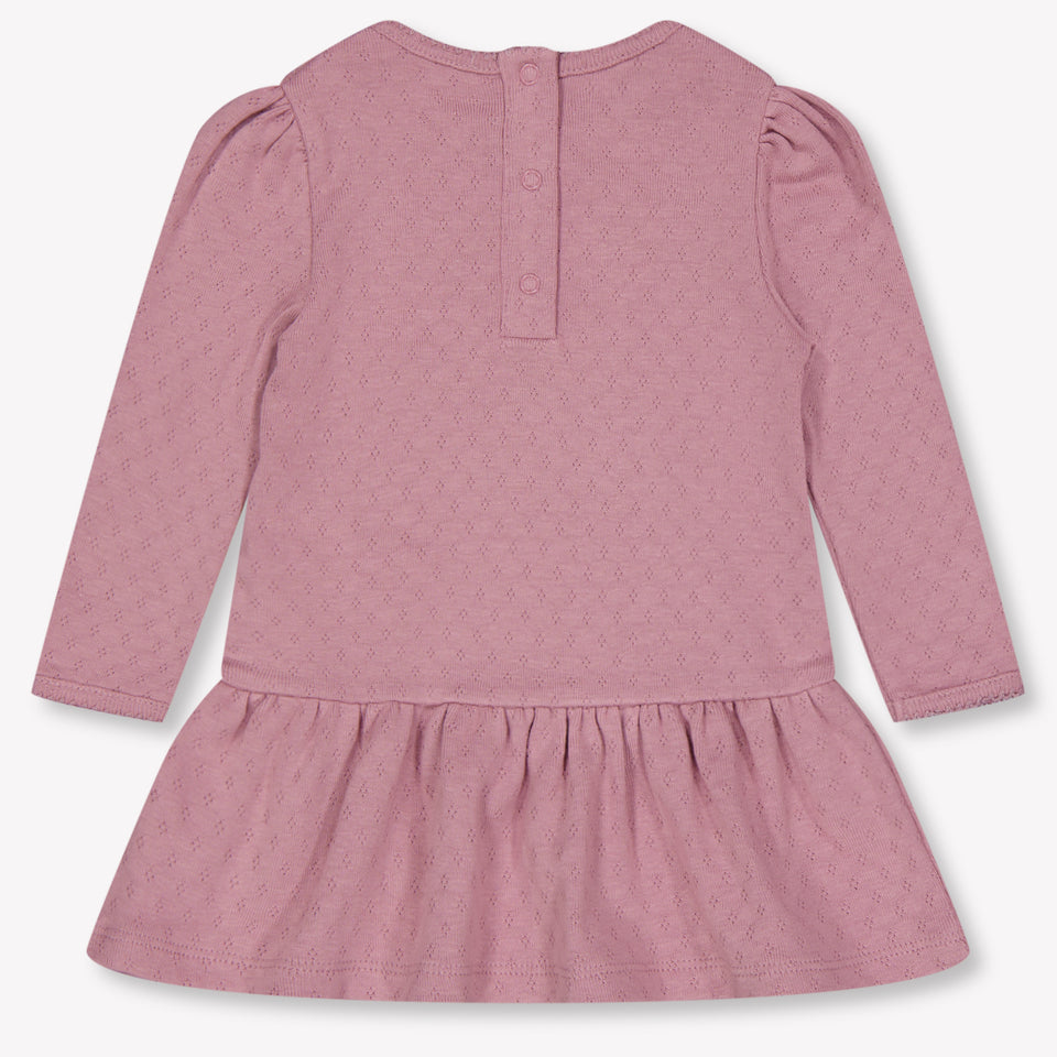 Moncler Baby Girls Dress In Pink