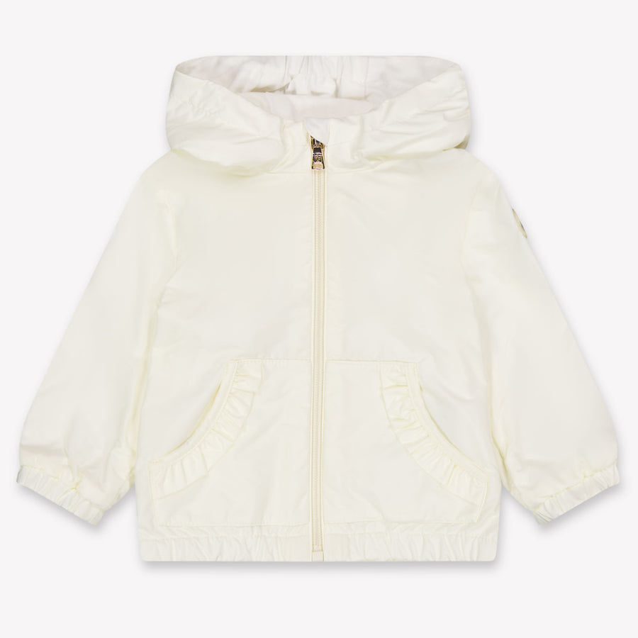 Moncler Nigar Baby Girls Summer jacket In OffWhite