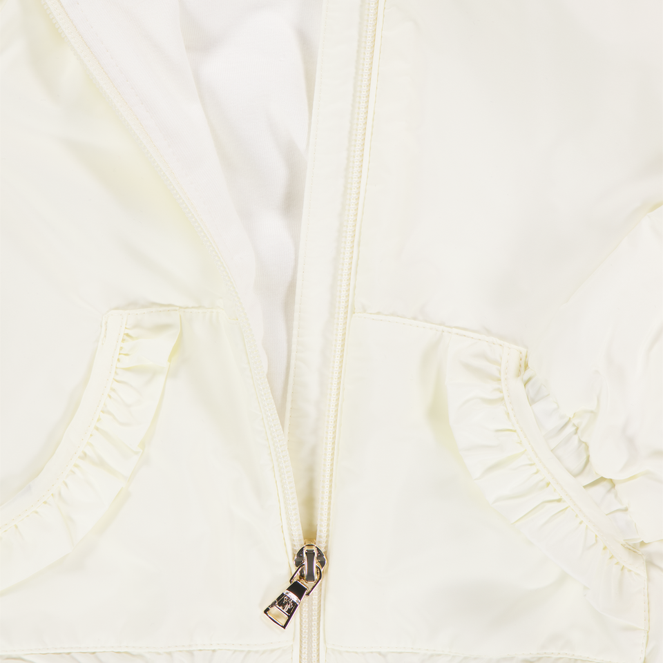 Moncler Nigar Baby Girls Summer jacket In OffWhite
